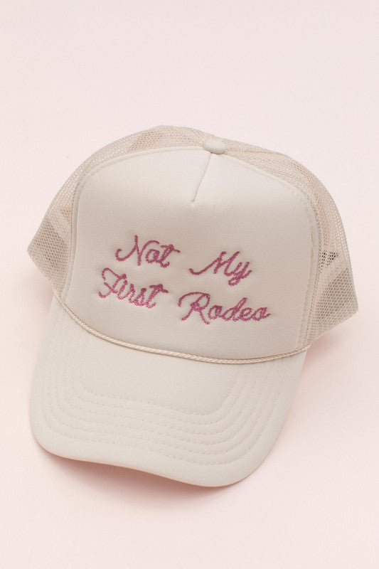 'Not My First Rodeo' Trucker Hat