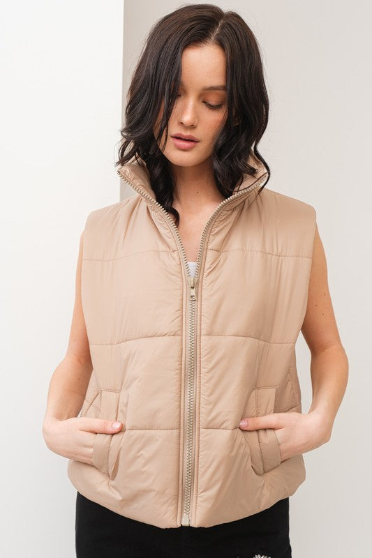 Lauren Taupe Vest