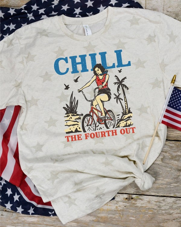 'Chill the Fourth Out' Graphic T-Shirt
