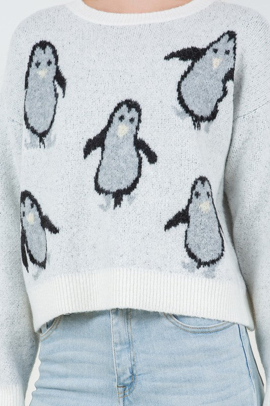 Polly Penguin Sweater