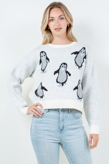 Polly Penguin Sweater