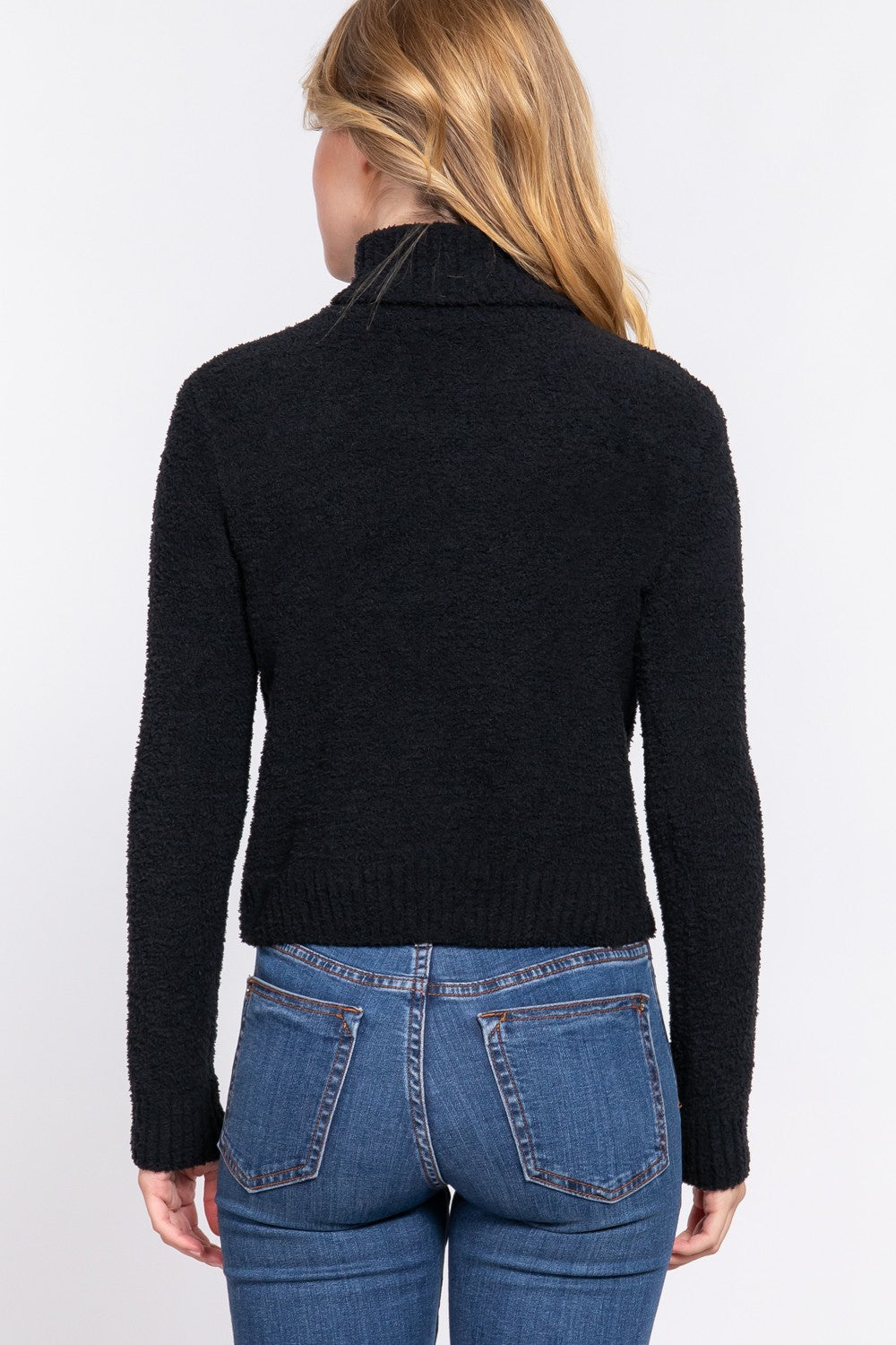 Susan Turtleneck Sweater in Black