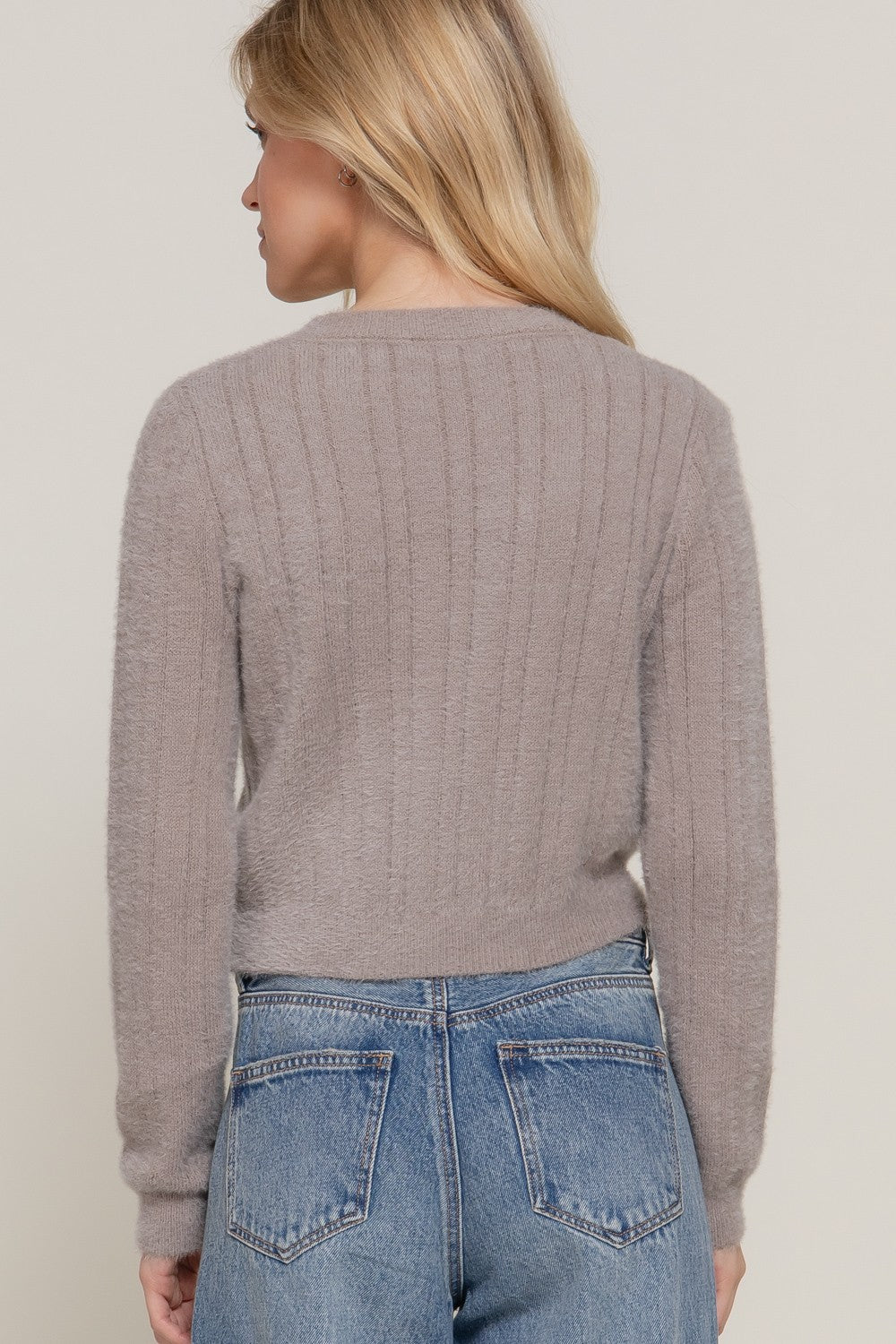 Violet Taupe Sweater