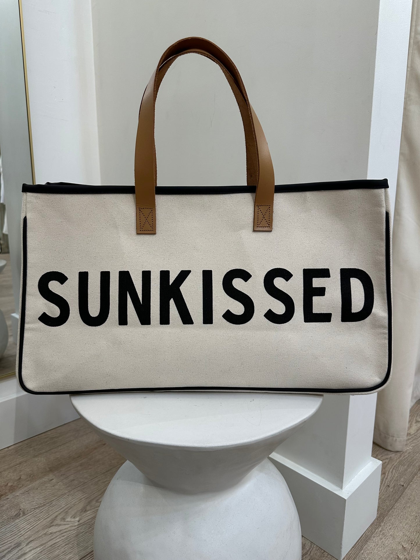 Sunkissed Canvas Tote Bag