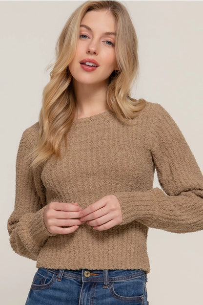 Jocelyn Khaki Sweater