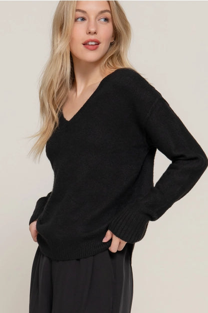 Vail Black Sweater