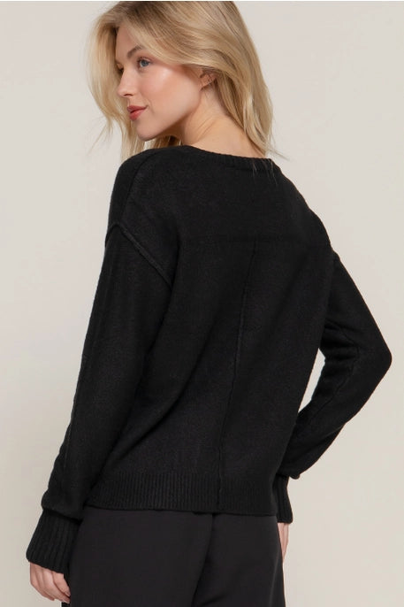 Vail Black Sweater