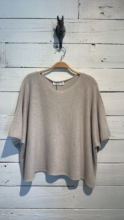 Italy Free Bird Winter Taupe Sweater (One Size)