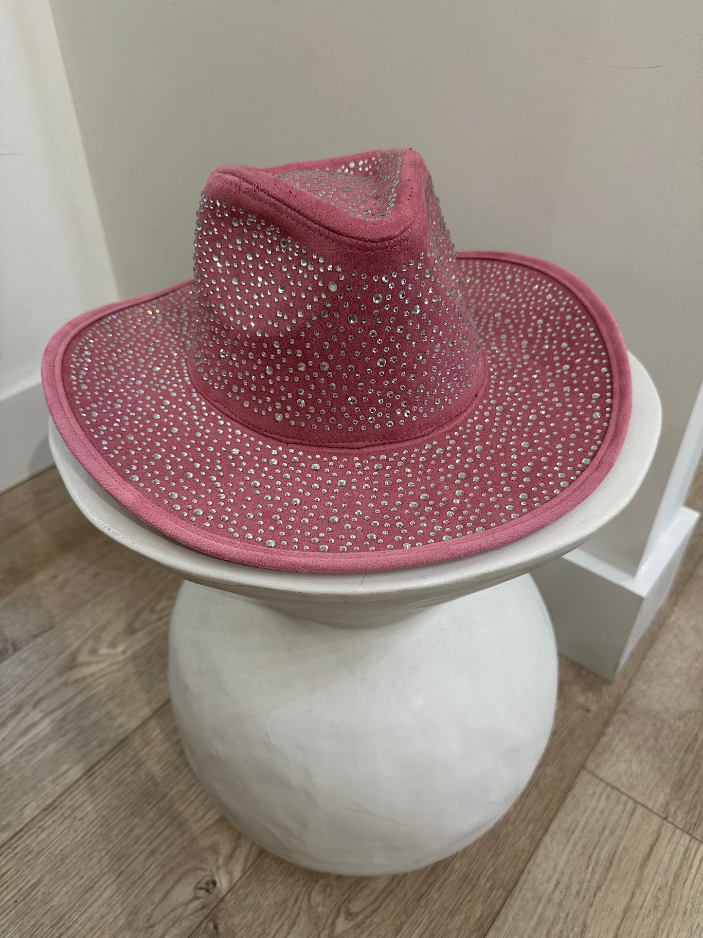 Dolly Pink Rhinestone Cowgirl Hat