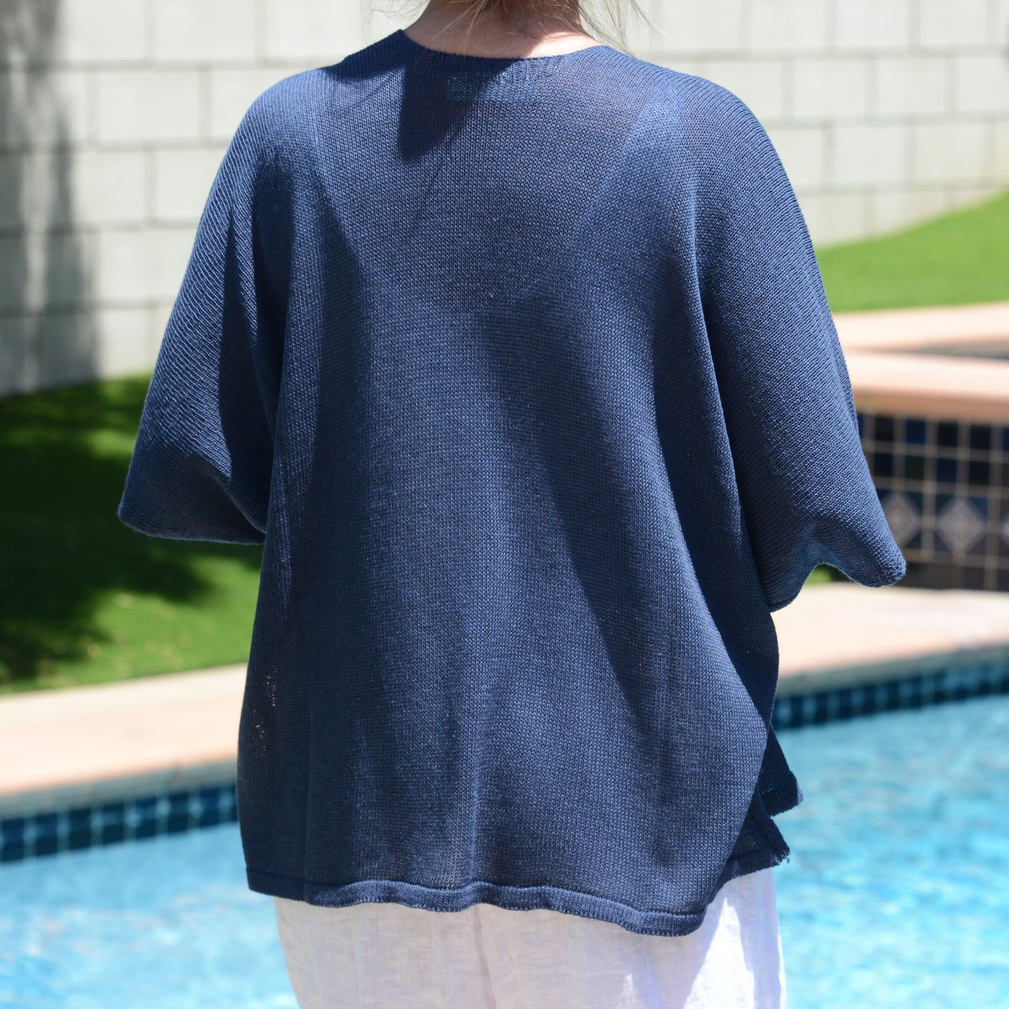 ITALY F/B Cardigan (Navy)