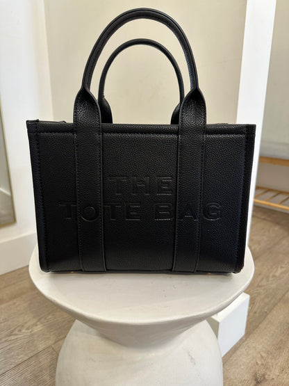 Black 'Tote' Shoulder Bag