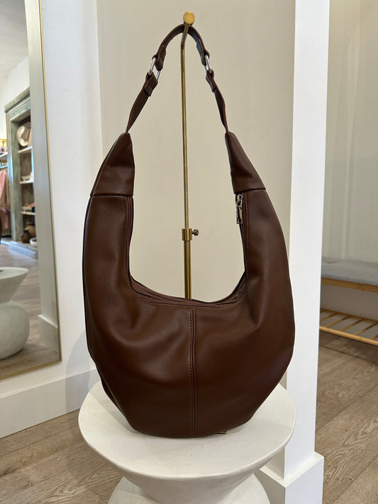 Paige Chocolate Shoulder Bag