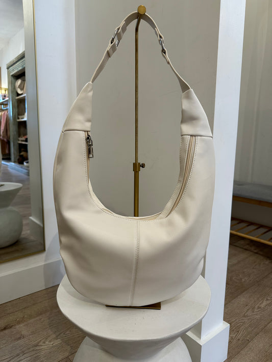 Paige Vanilla Shoulder Bag