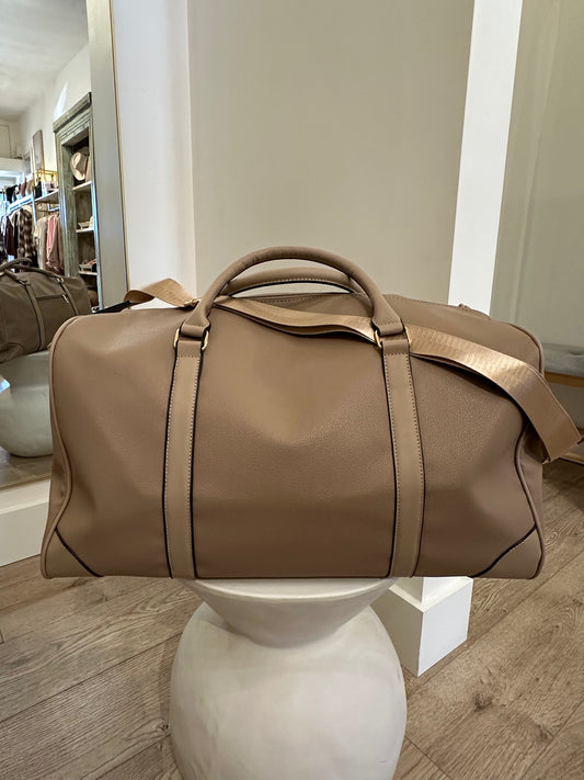 Francis Taupe Weekender Bag