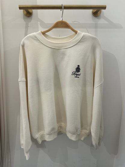 Creme ‘Bon Voyage’ Sweater