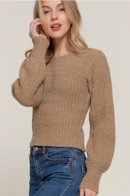 Jocelyn Khaki Sweater